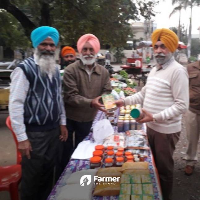 Gurdial Singh at Stall