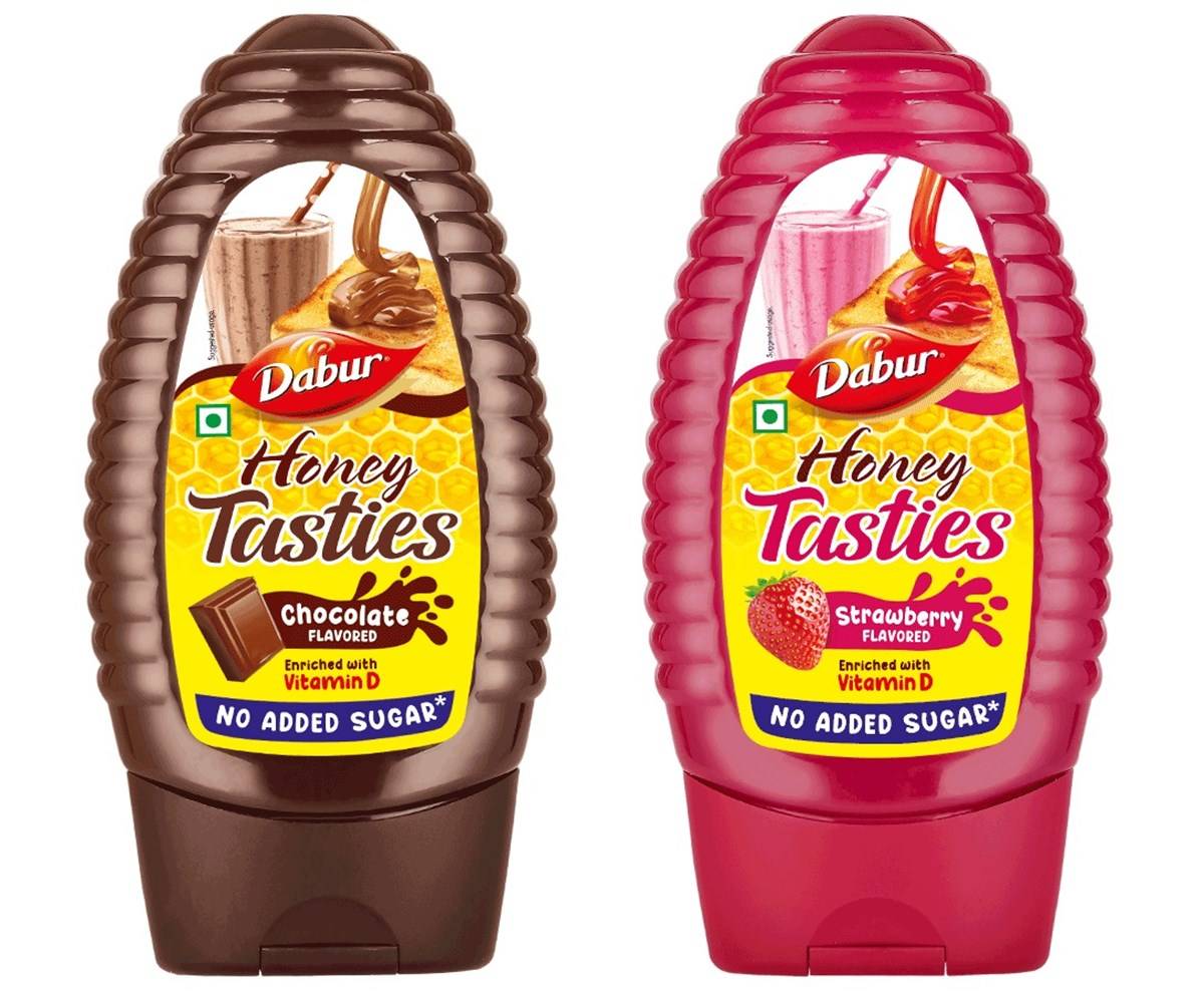Dabur Honey Tasties - Chocolate and Strawberry flavors