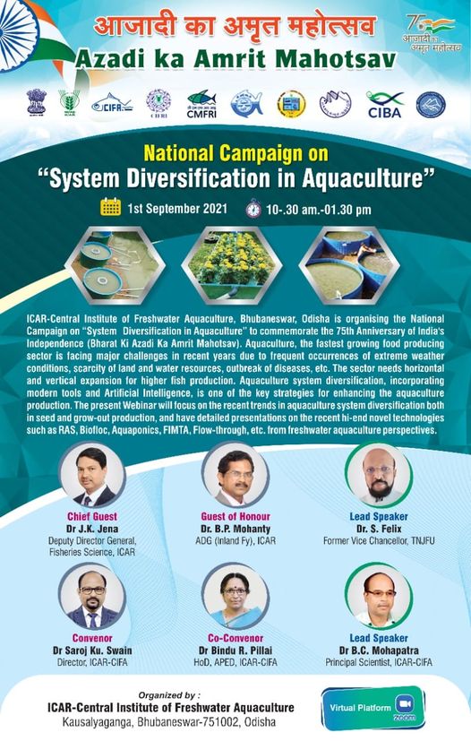 National Campaign on System Diversification in Aquaculture