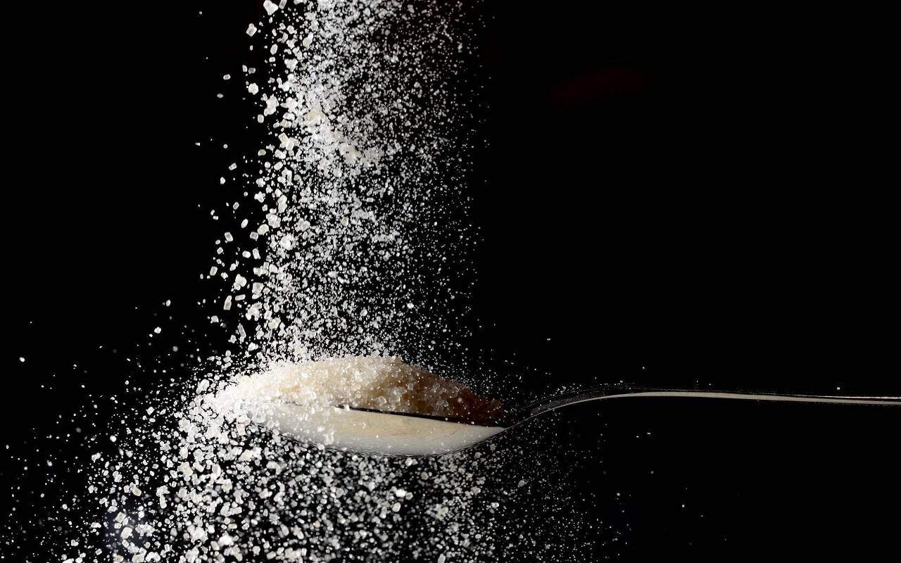 SUGAR ON SPOON