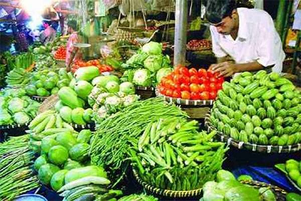 Vegetable Vendor selling vegetables