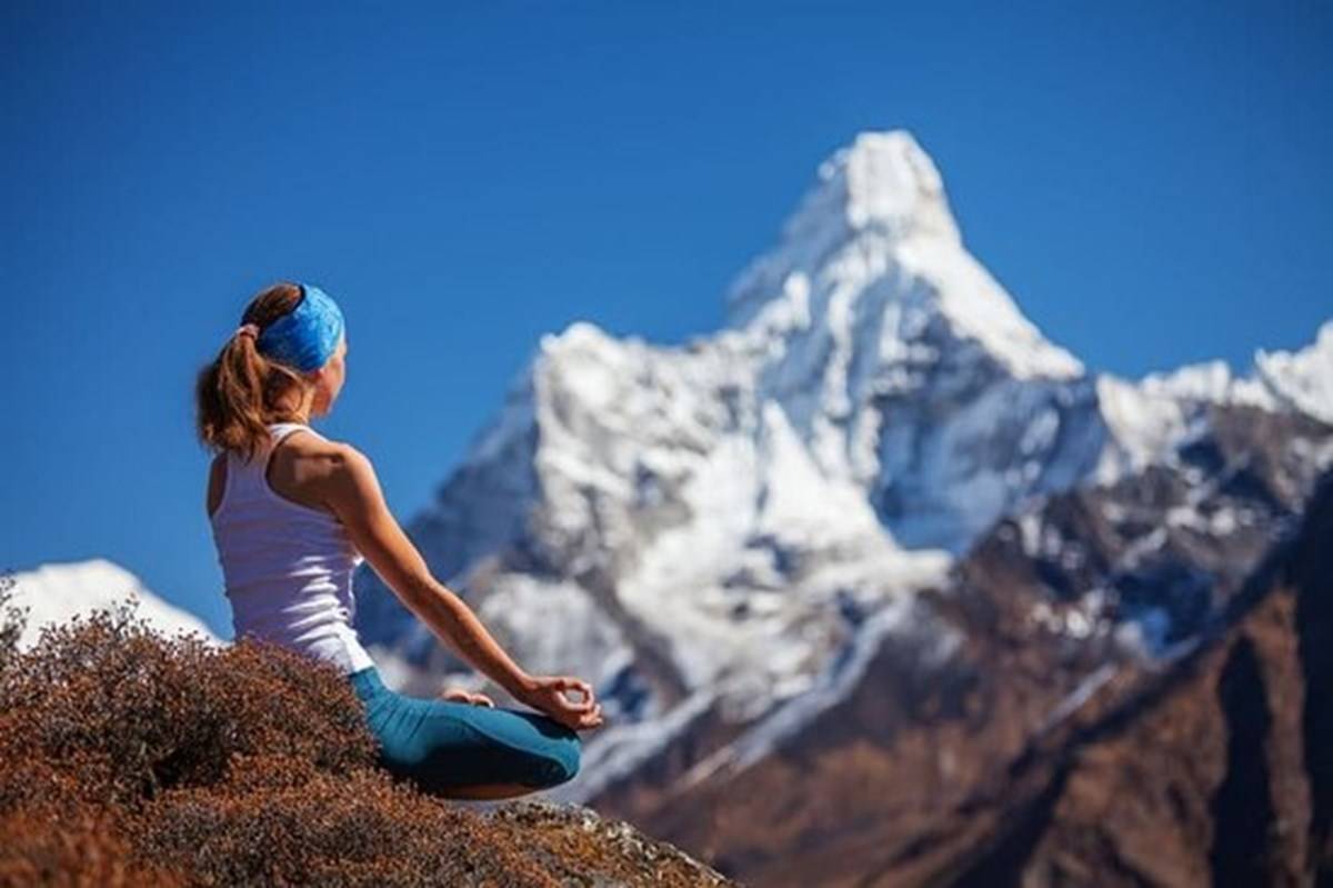 Woman Doing Yoga (Pic credit to 'TripAdvisor')