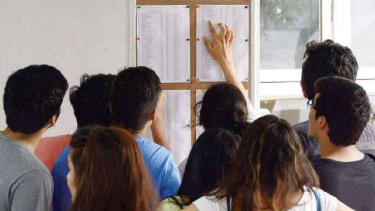 Students Checking Results