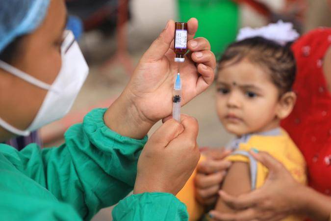 Child Getting Vaccinated