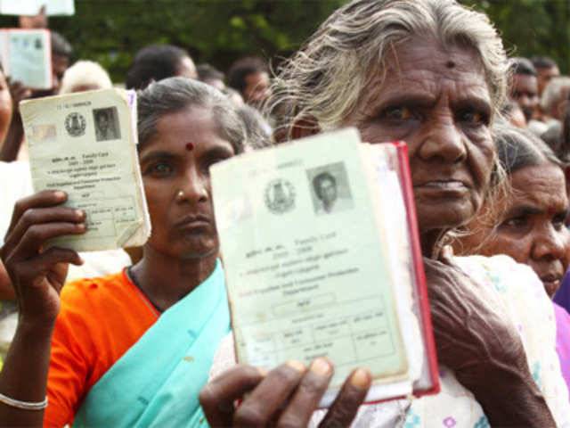 Women with Ration Cards