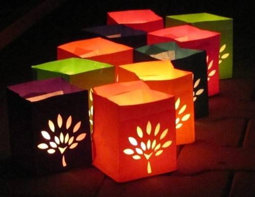 Paper cup lights