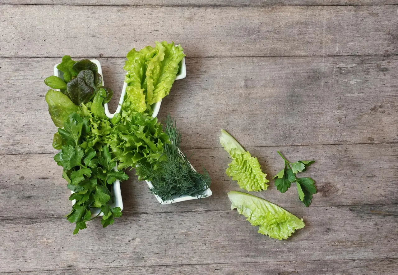 Green Leafy Vegetables Are Rich In Vitamin K