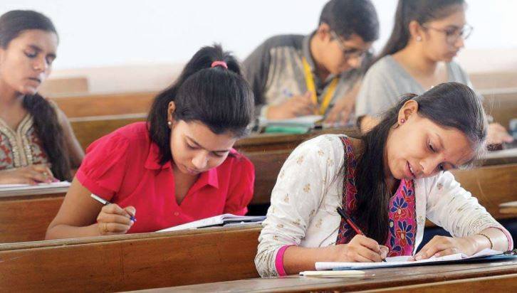 Students Writing Exam