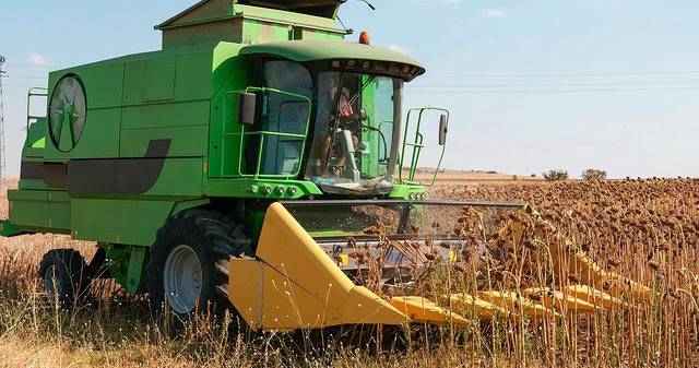 Farm Machinery In  Action