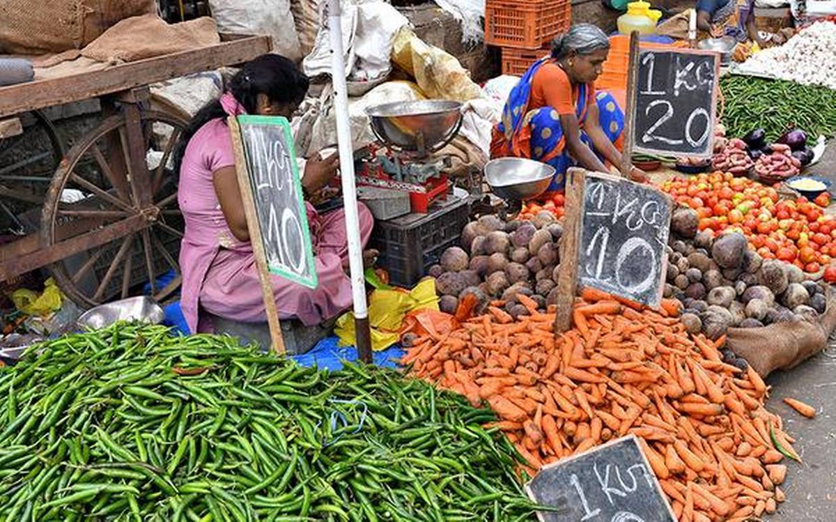 A Vegetable Market