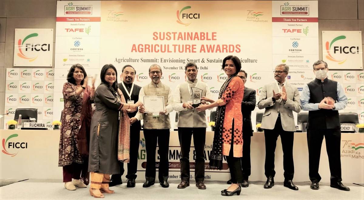 S M Sehgal Foundation Received FICCI Sustainable Agriculture Award 2021