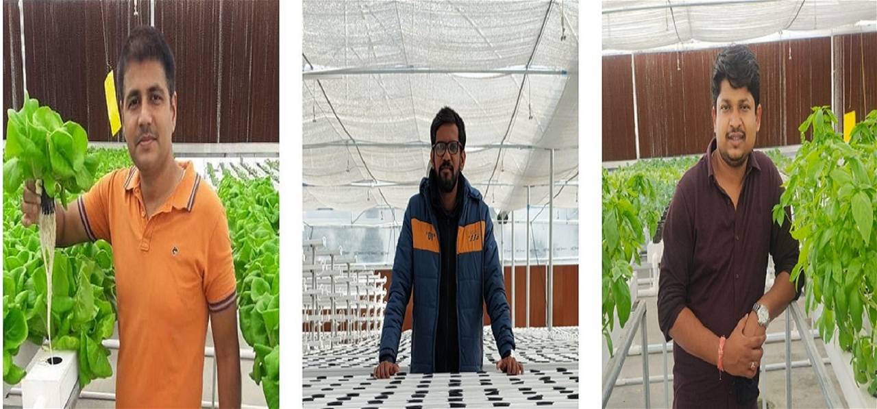 Vivek Shukla, Meet Patel & Tusshar Aggarwal - Founders, Rise Hydroponics