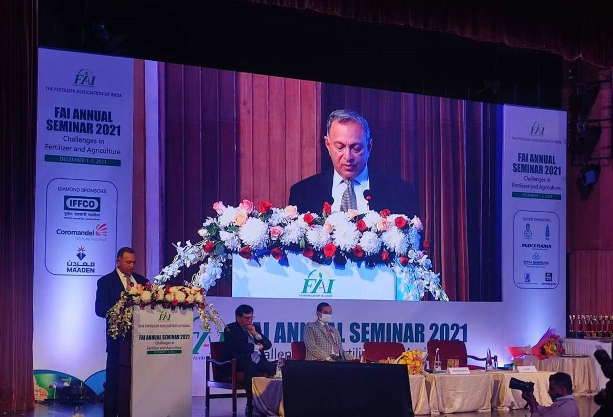 K.S. Raju, Chairman, The Fertiliser Association of India