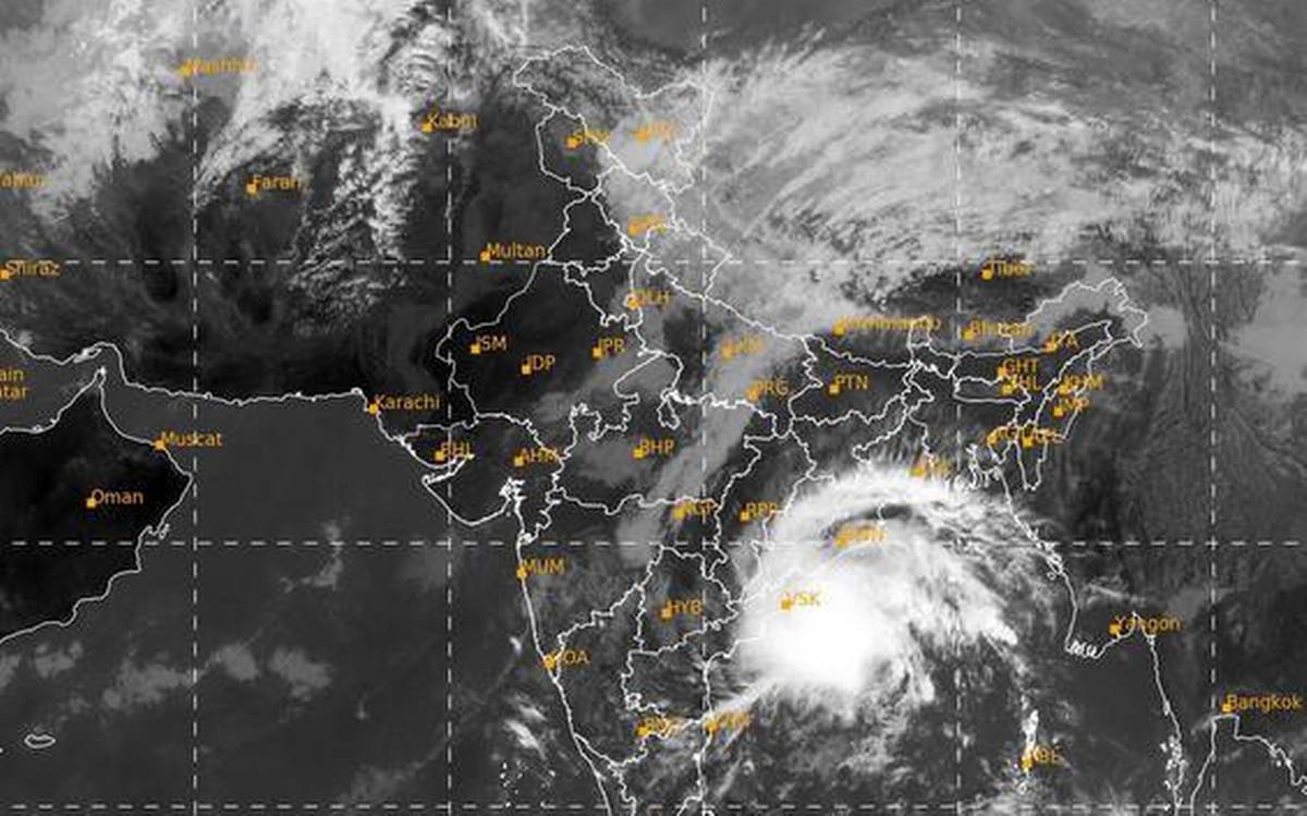 Cyclone Jawad approaching Odisha coast