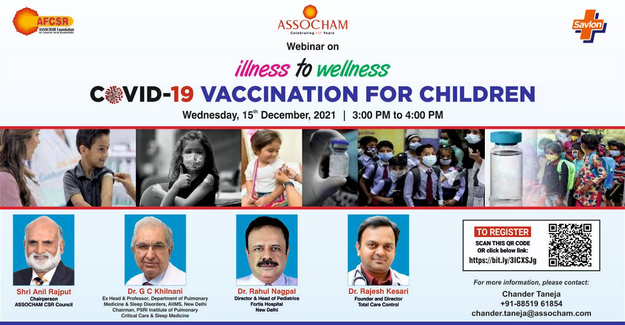 Webinar on “COVID–19 Vaccination for Children”