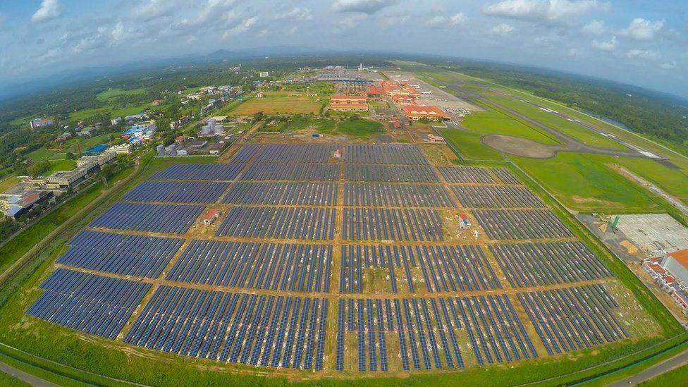 Solar Farm In Cochin International Airport