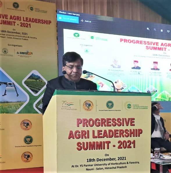 Dr. J.P Sharma At Progressive Agri Leadership Summit