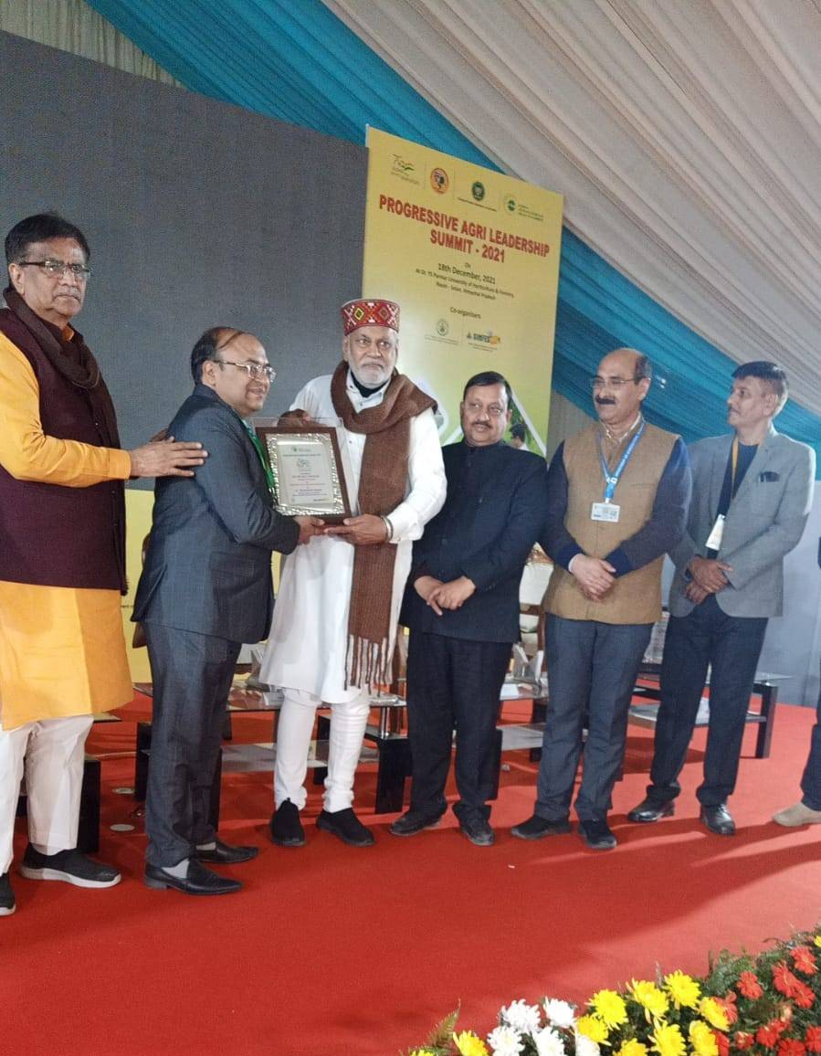 Award Distribution at Progressive Agri Leadership Summit 2021