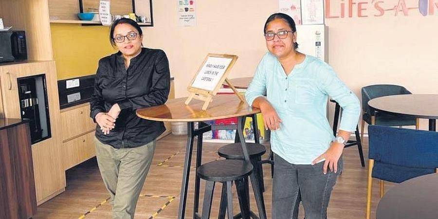 Minushri and Amrita, Founders of ThinkRaw Innovative Solutions (Pic Source: The New Indian Express)