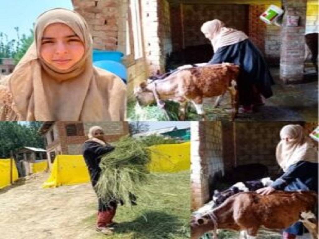 This Kashmiri Girl Fought All Odds To Become A Successful Dairy Farmer