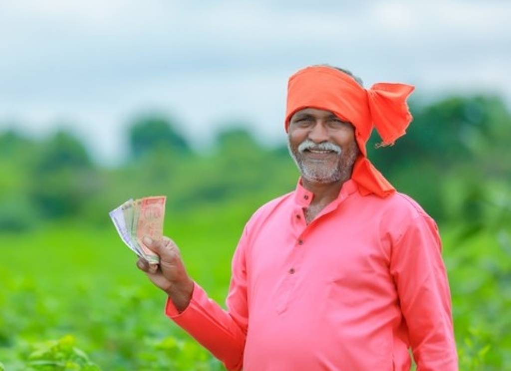 Farmer in the field