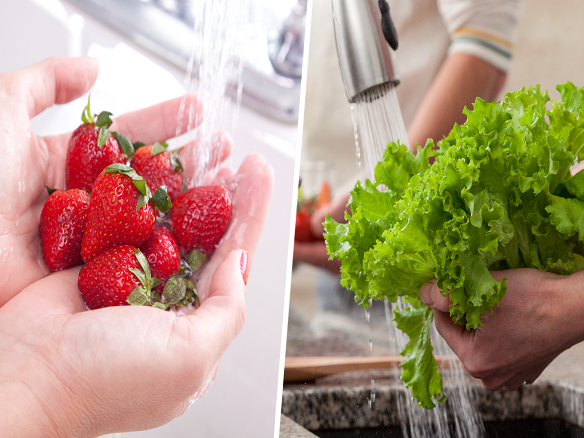 Cleaning fruits and vegetables