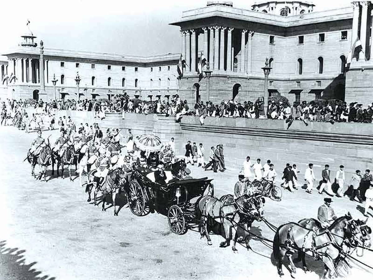 First Republic Day Parade Held in January 26, 1950