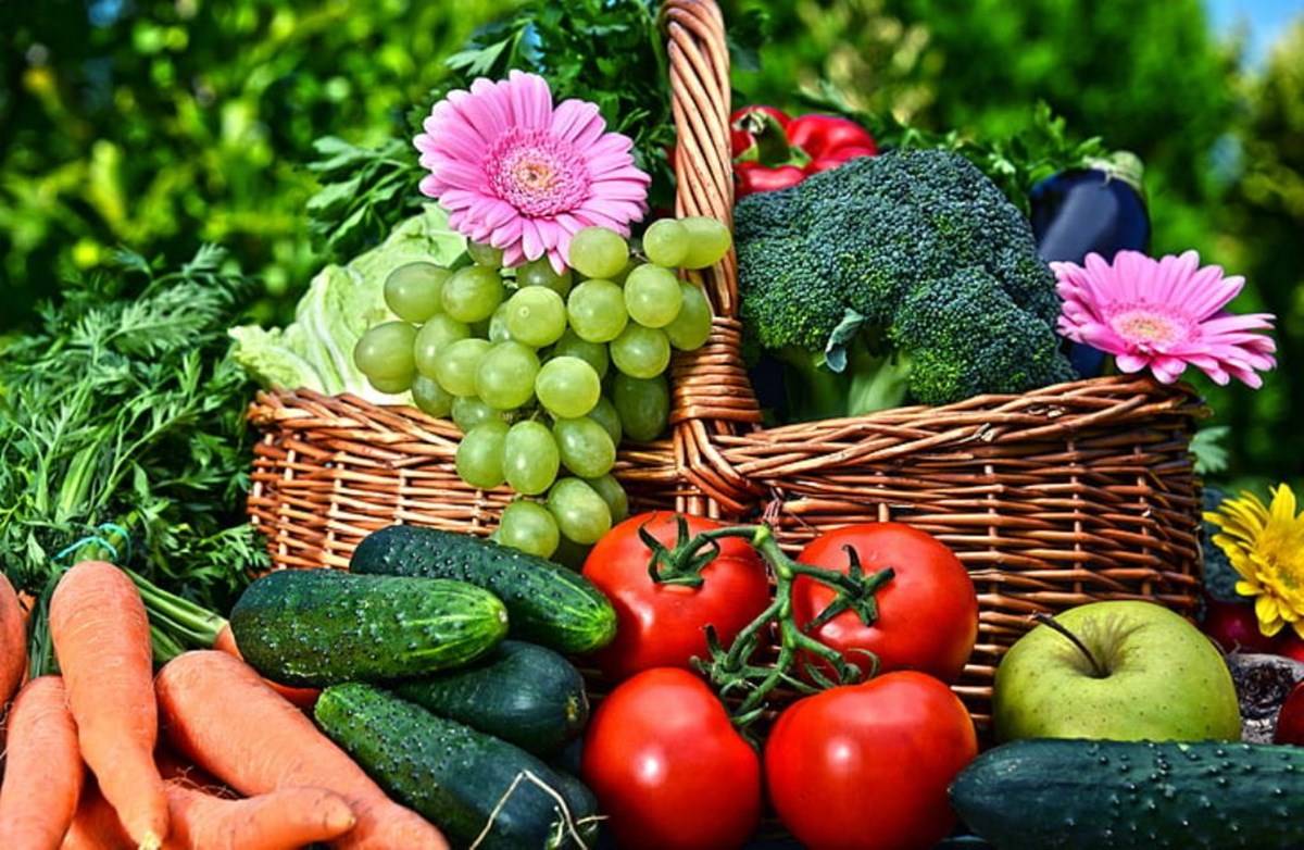 Fruits, Flowers & Vegetables