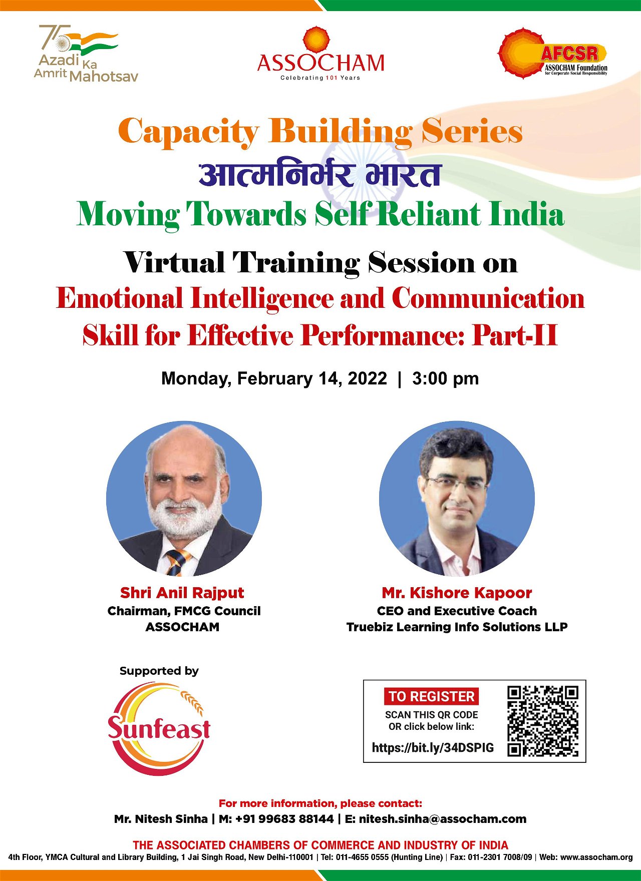 Virtual Training Session on Emotional Intelligence and Communication Skill