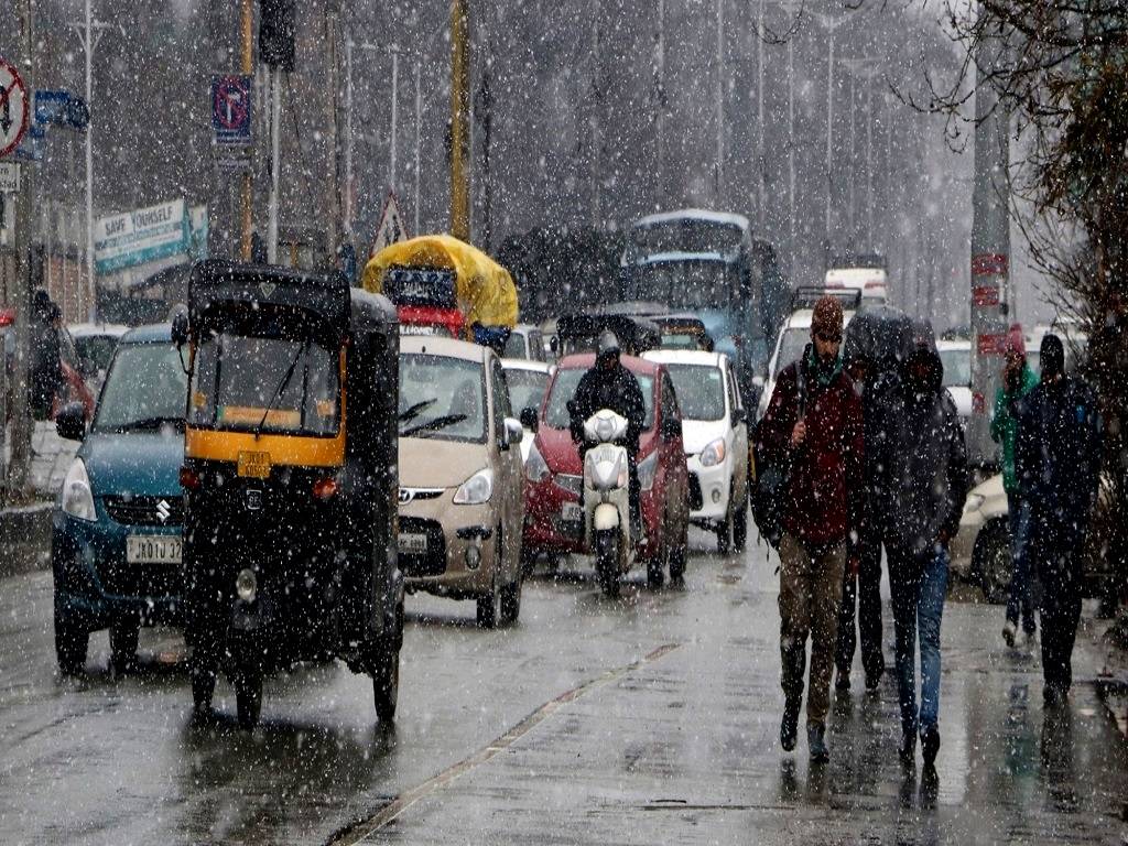 Two spells of rainfall & snowfall over several regions of North India this week