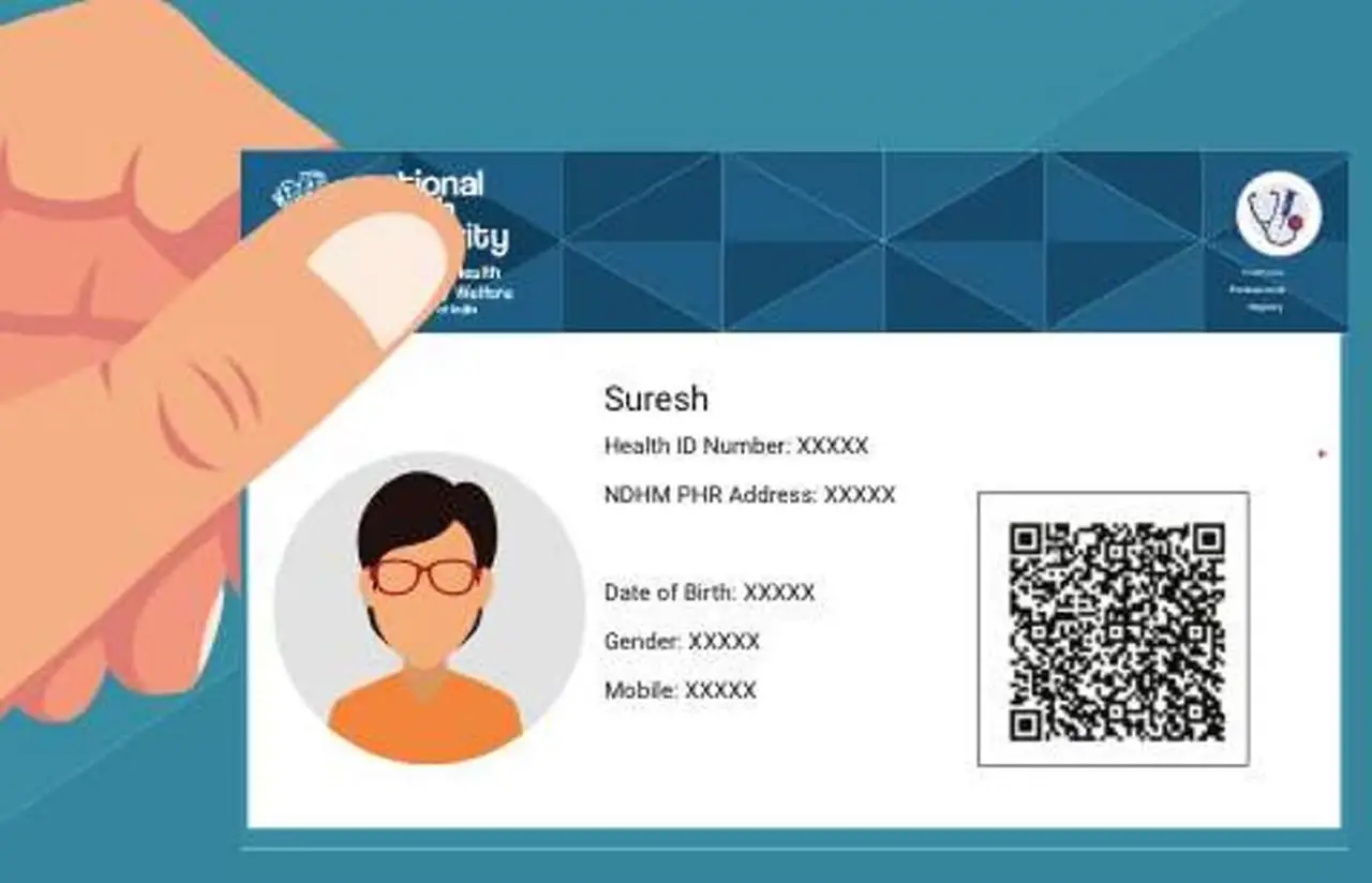 Unique Digital Health ID card