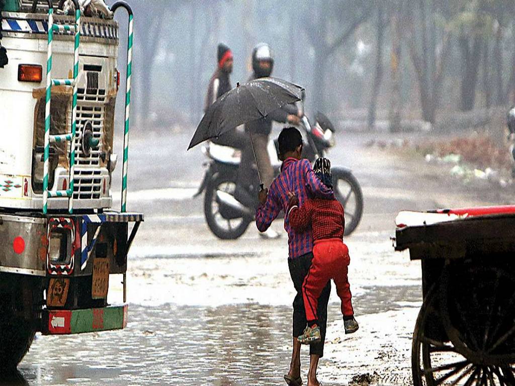 Cyclonic circulation over northwest Afghanistan at middle tropospheric levels has caused cyclonic circulation over northwest Rajasthan and Punjab