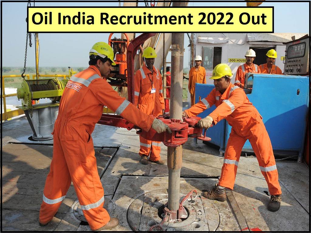 Oil India Recruitment 2022 Out