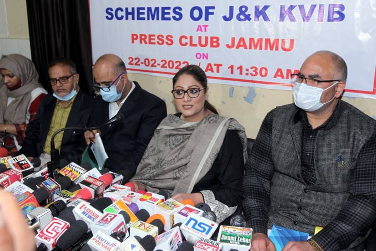 KVIB Members at Press Club, Jammu