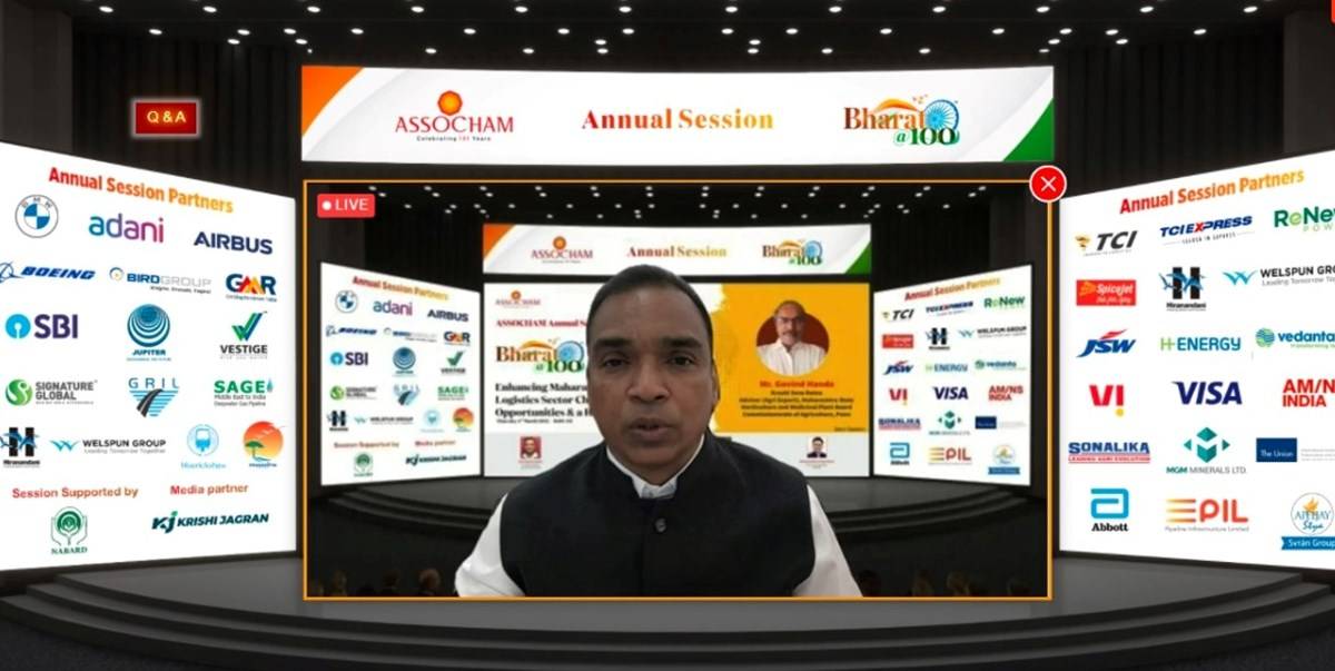 MC Dominic, Founder & Editor in Chief of Krishi Jagran & Agriculture World during the conference