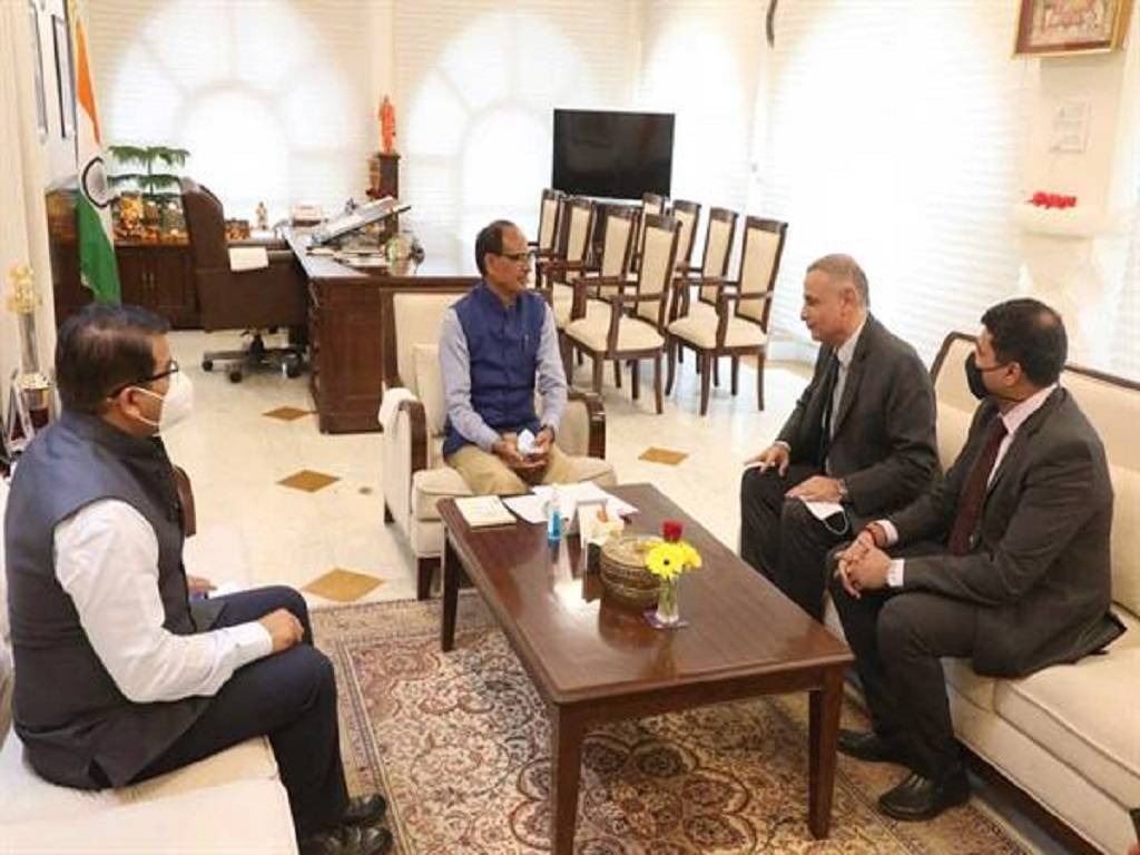 MP CM Shivraj Singh Chouhan in meeting with Israeli Officials