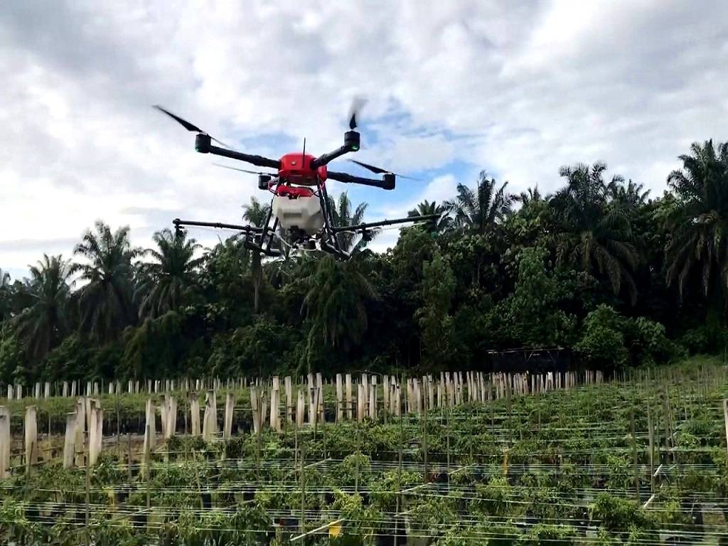 Drones with high-resolution fitting cameras will be used to map land parcels in the villages