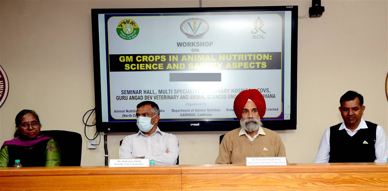 GADVASU Conducts Workshop on ‘GM Crops in Animal Nutrition: Science & Safety Aspects’