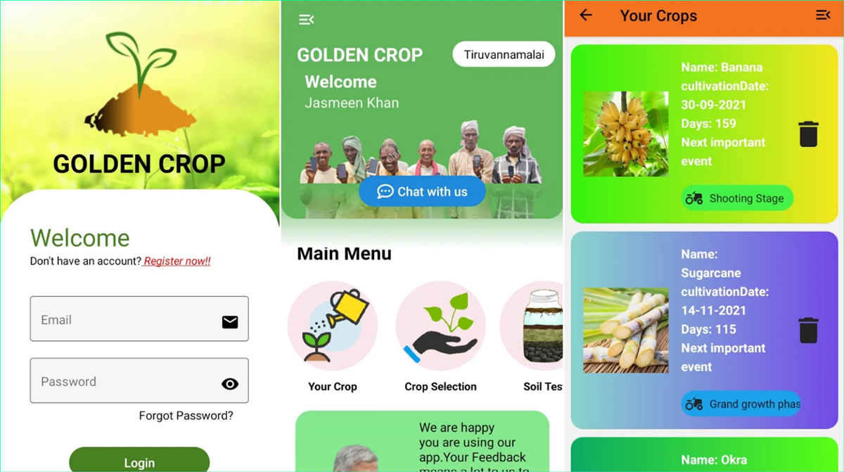 'Golden Crop'- Mobile App