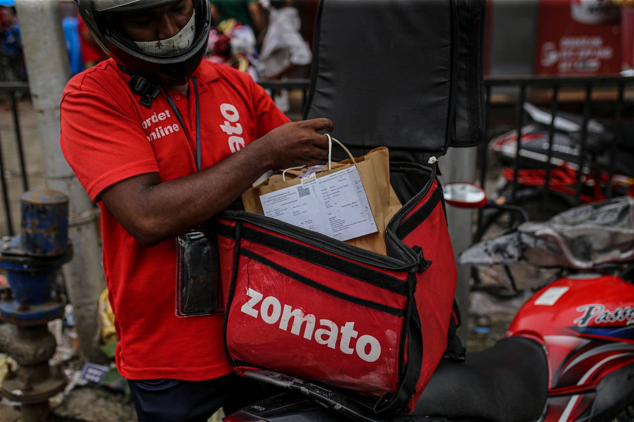 Zomato Delivery Man