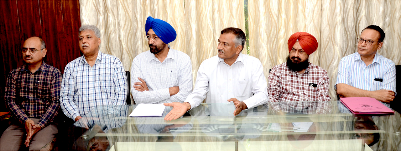 During a press conference held at Guru Angad Dev Veterinary and Animal Sciences University (Ludhiana)