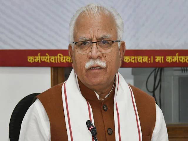 Haraya CM, Manohar Lal Khattar