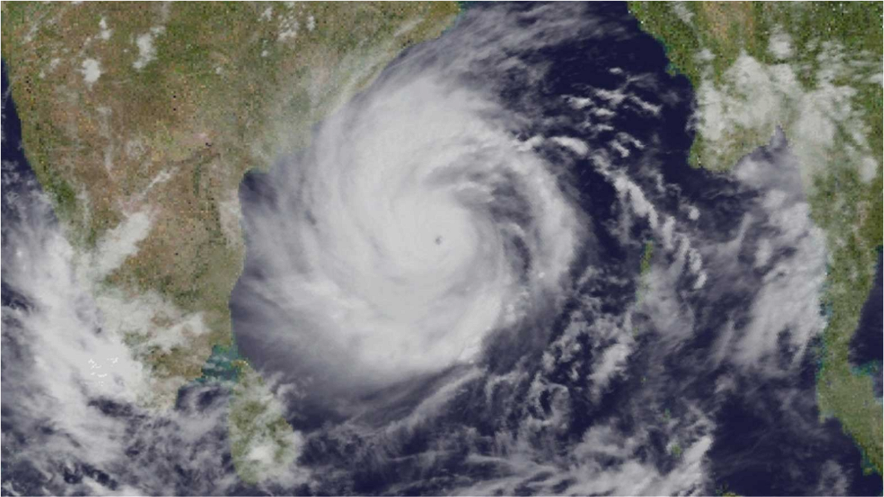 Formation of Cyclone in Bay of Bengal