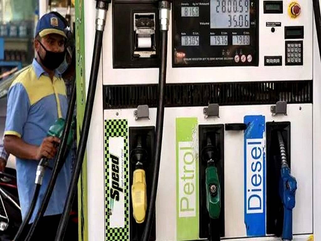 Petrol and diesel prices in Delhi have risen by 30 and 35 paise, respectively, to 99.11 and 90.42 rupees per liter today.