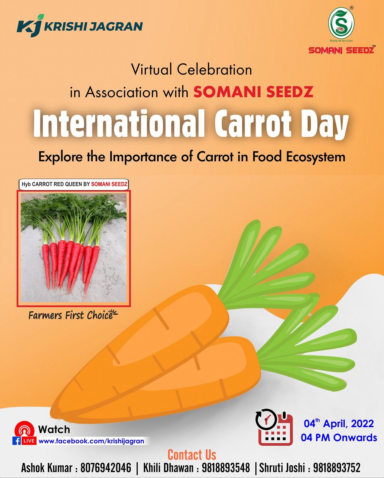 Virtual Celebration of International Carrot Day