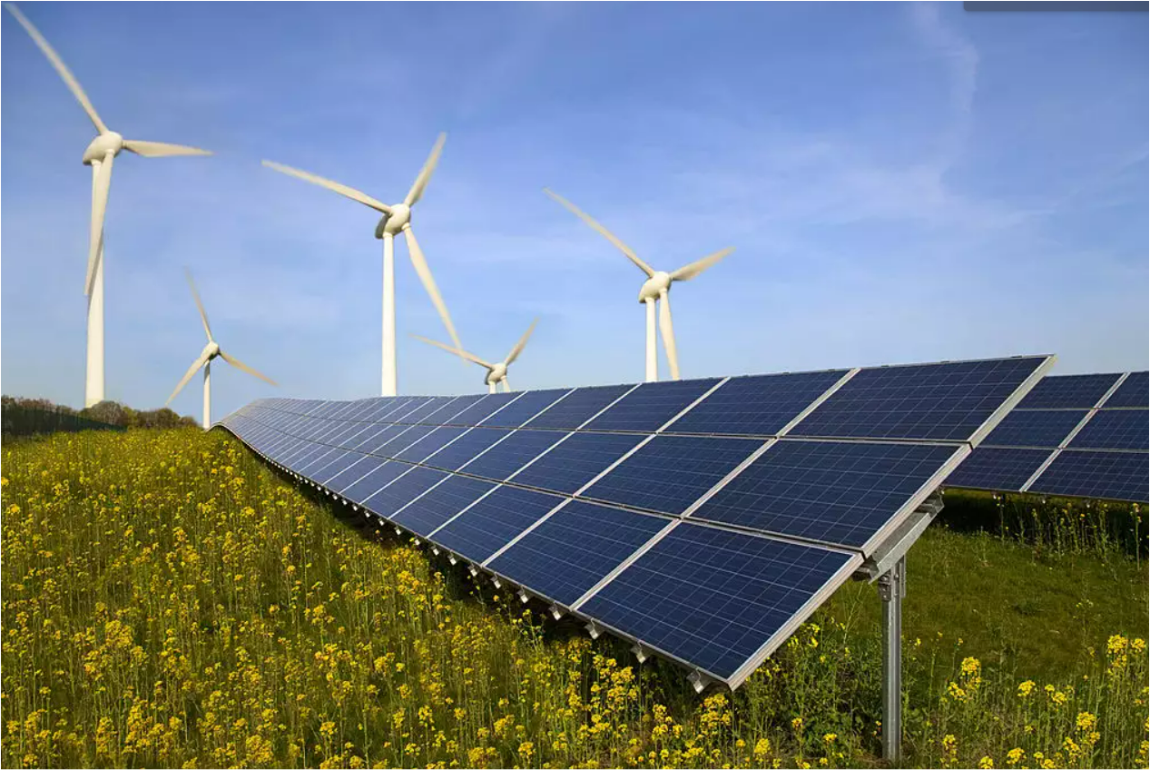 Solar Panel in field