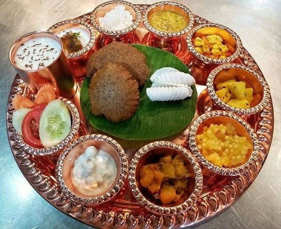 Navratri Food in the thali