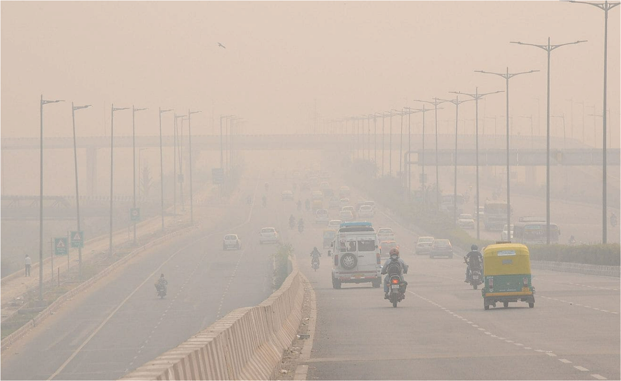 Picture depicting high level of Air Pollution