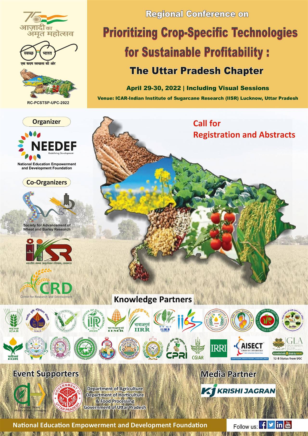 Regional Conference on Prioritizing Crop-Specific Technologies for Sustainable Profitability: The Uttar Pradesh Chapter