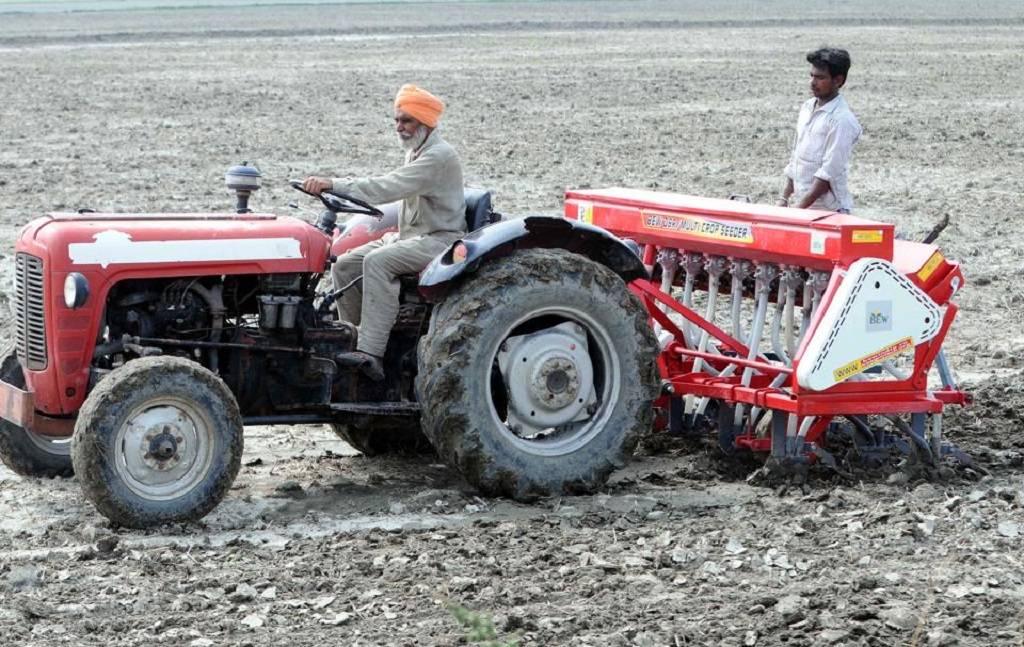 A tractor consumes about six gallons of diesel to plough one acre of land, this cost farmers around Rs.650.